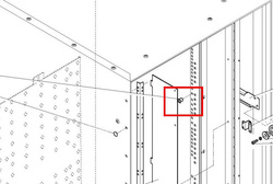 kołek plastikowy pod śrubę Necta 094111