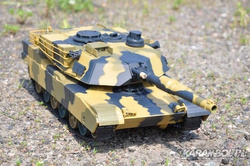 czołg 1:24 Abrams M1A2 - ASG 2.4 GHz  + podczerwień 