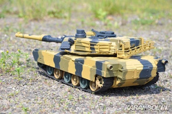 czołg 1:24 Abrams M1A2 - ASG 2.4 GHz  + podczerwień 